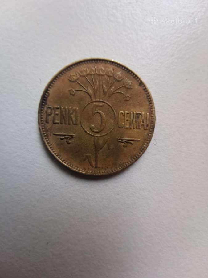 1925 m. Lietuvos 5 centai