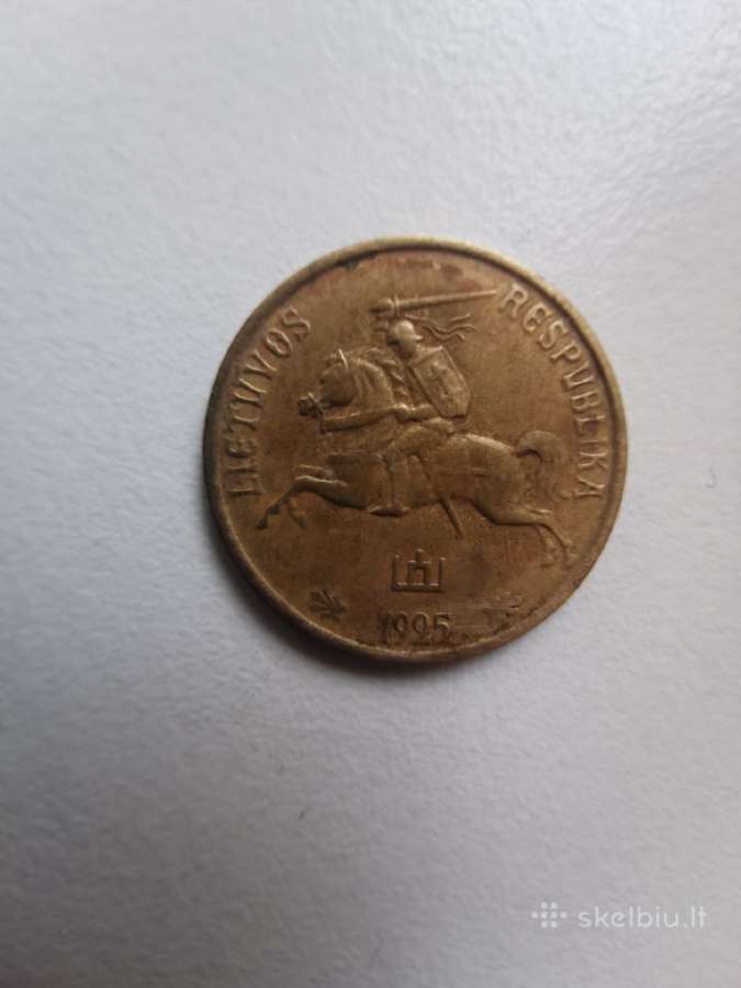 1925 m. Lietuvos 5 centai - nuotraukos Nr. 4