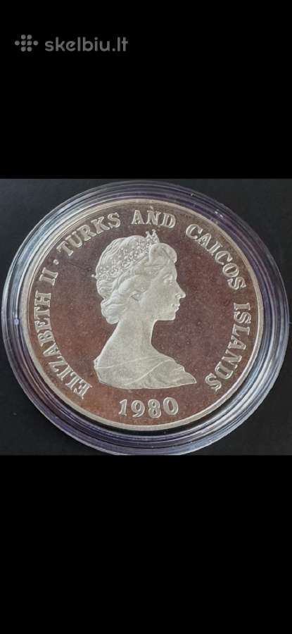 Moneta T.a.c. isl. 1980m. 10 kronu, sidabras(.500) - nuotraukos Nr. 2