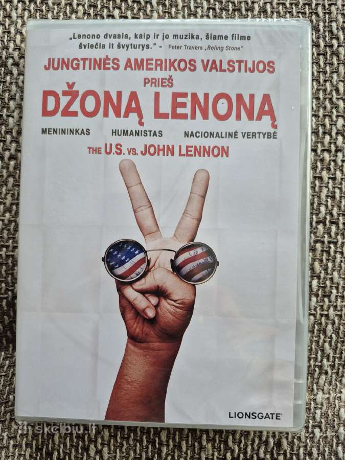 Dvd apie Džoną Lenoną