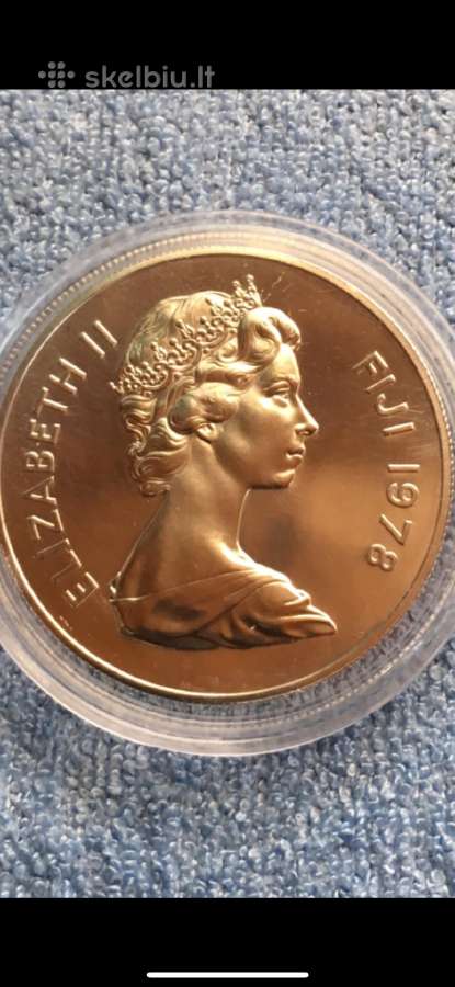 Moneta Fiji 1978m. 20 dollars, sidabras(.500) - nuotraukos Nr. 2