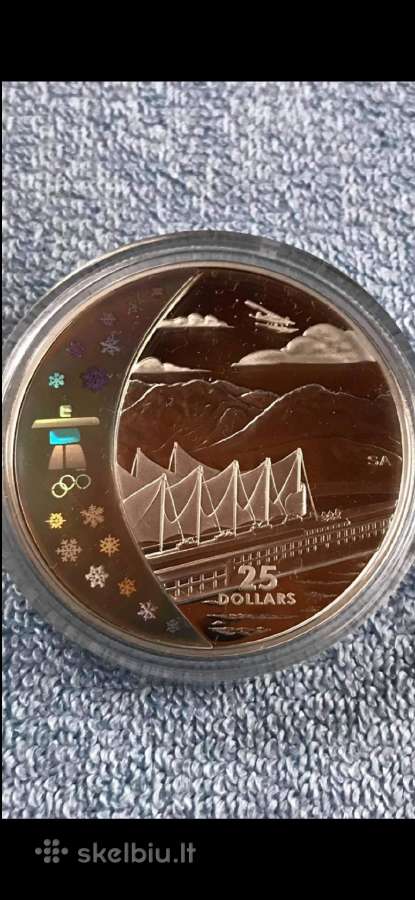 Moneta Canada 2008m. 25 dollars, sidabras(.925)