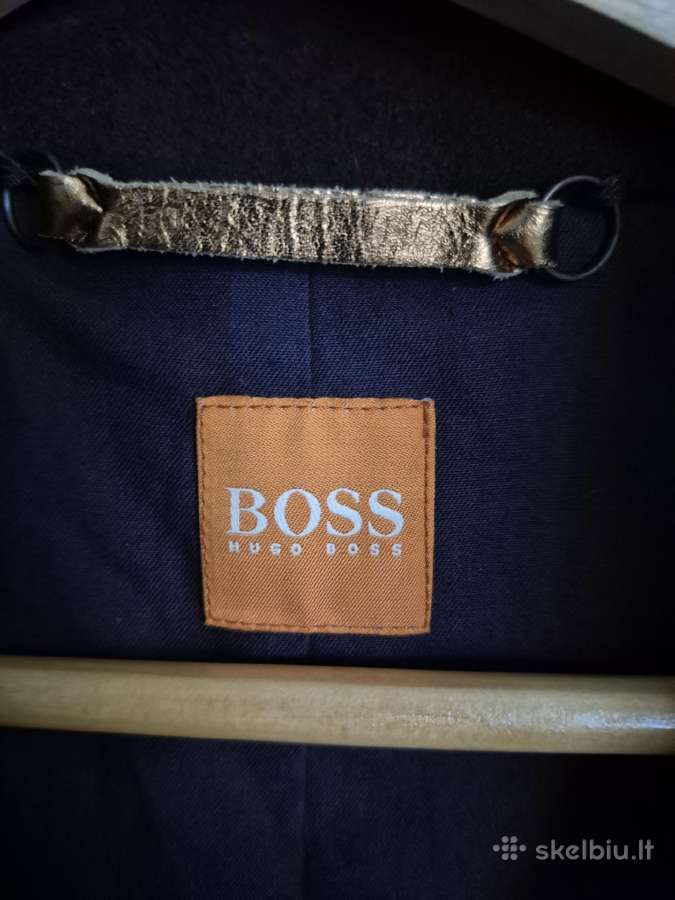Hugo Boss originalus vilnos paltas - nuotraukos Nr. 9