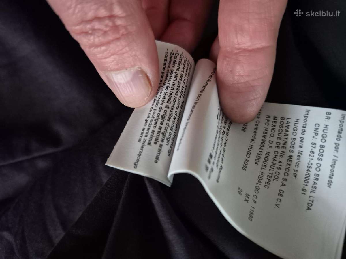 Hugo Boss originalus vilnos paltas - nuotraukos Nr. 11