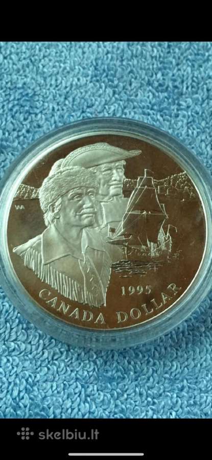 Moneta Canada 1995m. 1 dollar, sidabras(.925)