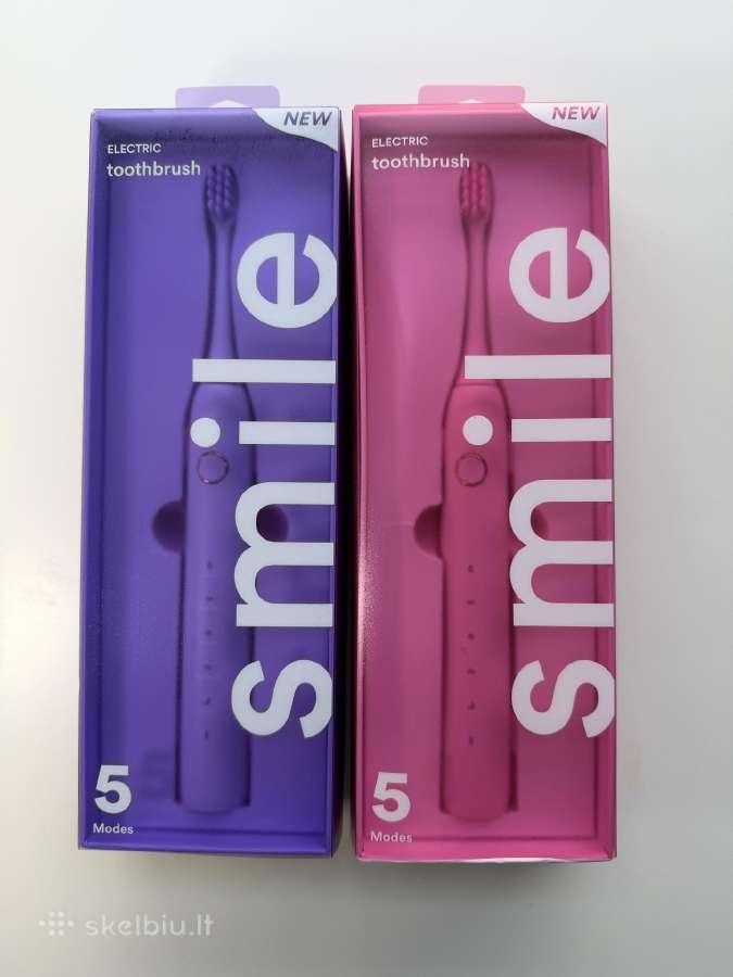 Smilebright elektriniai dantų šepetėliai