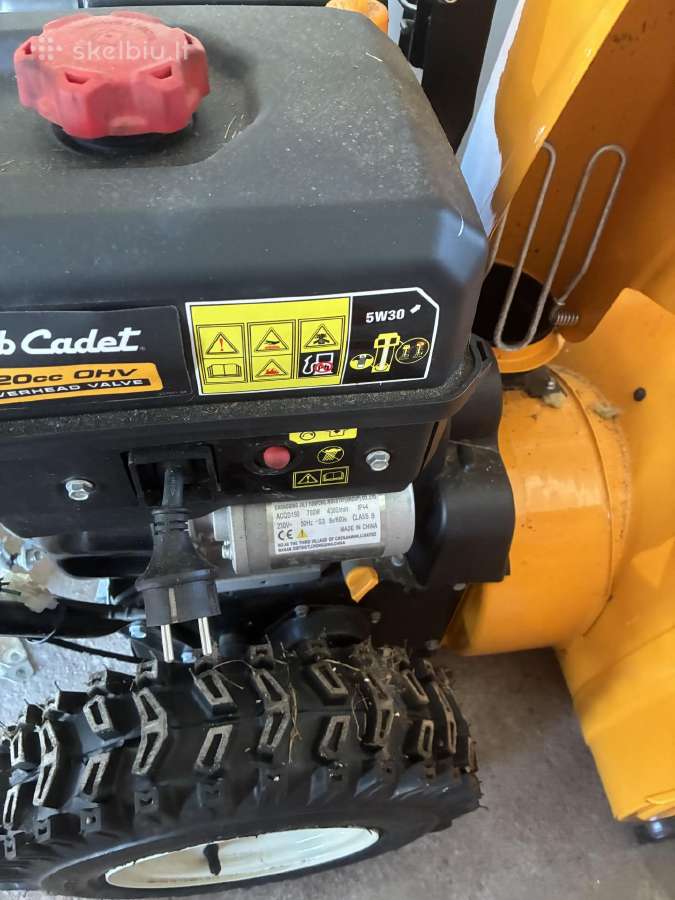 Sniego valytuvas Cub Cadet Xs3 66 Swe - nuotraukos Nr. 5