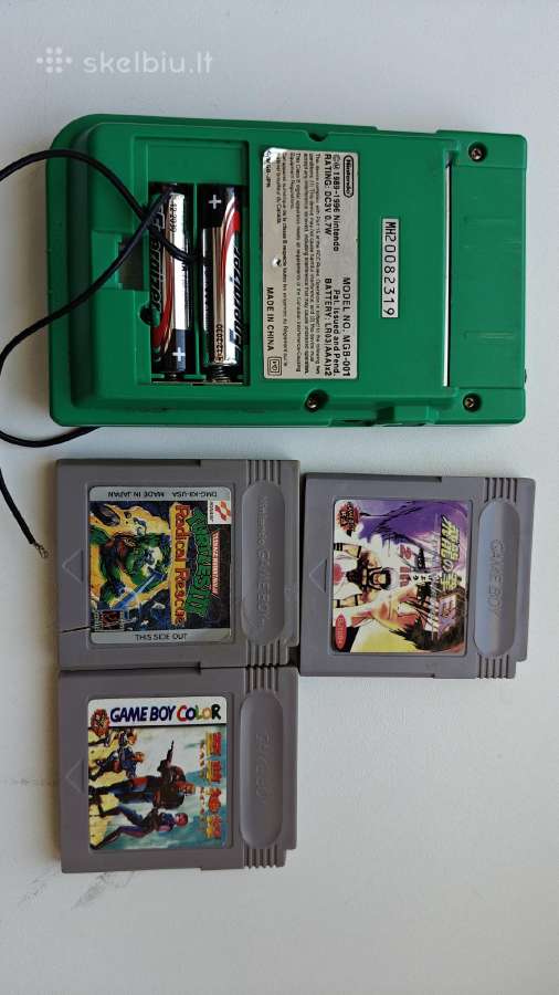 Game Boy Pocket (mgb001, žalia) - nuotraukos Nr. 2