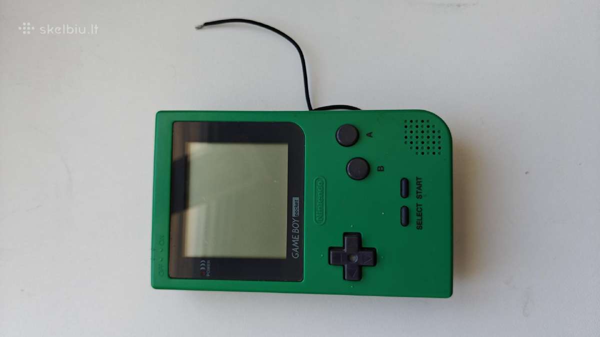 Game Boy Pocket (mgb001, žalia) - nuotraukos Nr. 4
