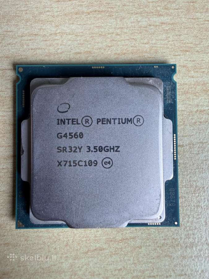 Procesioriusi ntel Pentium G4560 @ 3.50 GHz