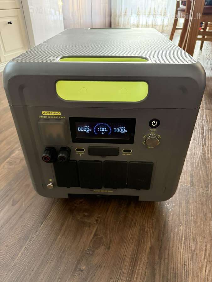 Fossibot F7200 - mobili energijos stotelė, 7200w - nuotraukos Nr. 2