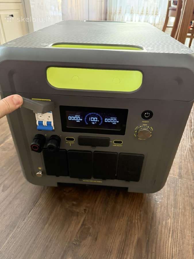 Fossibot F7200 - mobili energijos stotelė, 7200w - nuotraukos Nr. 3