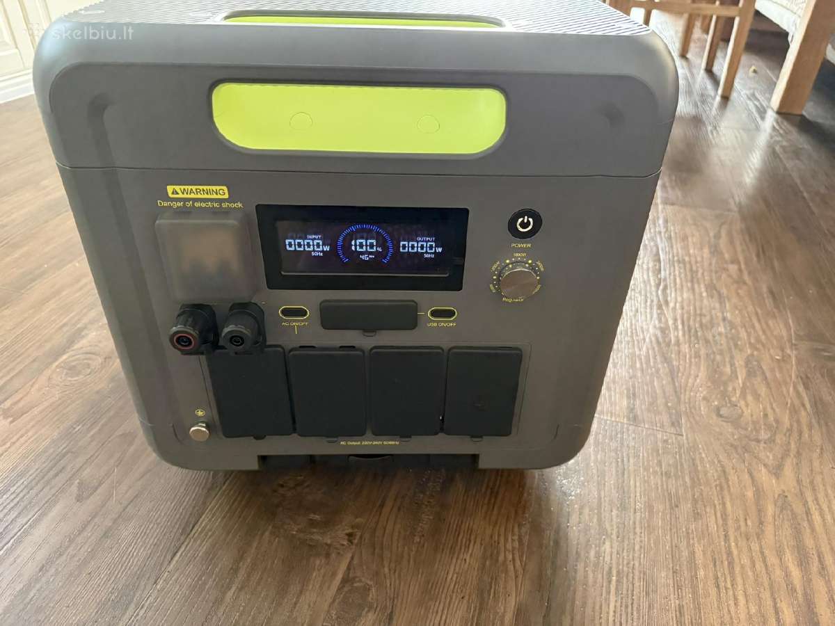 Fossibot F7200 - mobili energijos stotelė, 7200w - nuotraukos Nr. 24