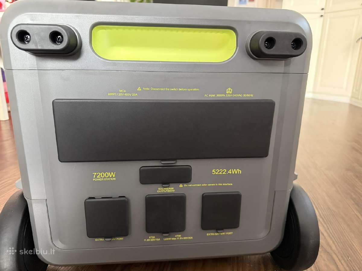 Fossibot F7200 - mobili energijos stotelė, 7200w - nuotraukos Nr. 28