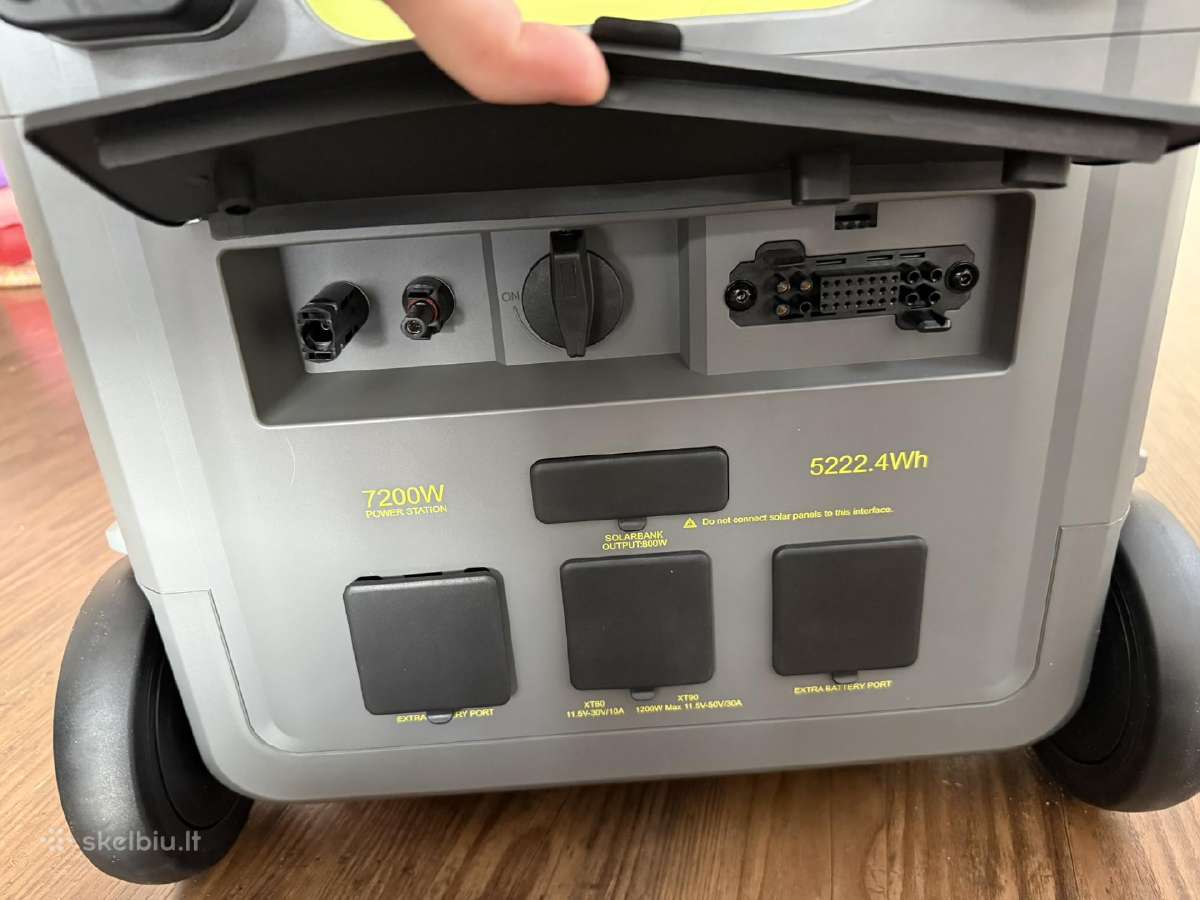 Fossibot F7200 - mobili energijos stotelė, 7200w - nuotraukos Nr. 29