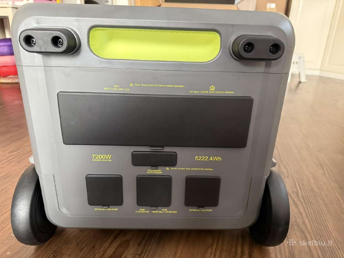 Fossibot F7200 - mobili energijos stotelė, 7200w - nuotraukos Nr. 34