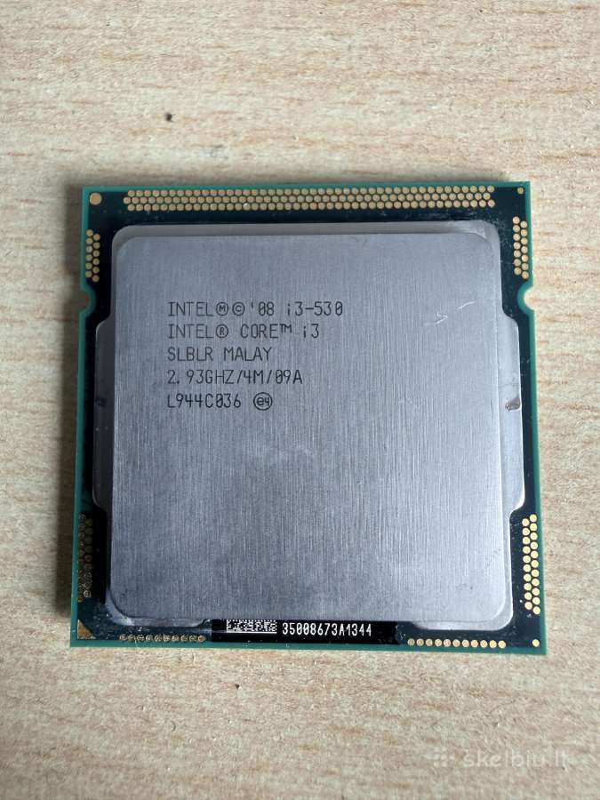 Procesiorius Intel Core i3-530 Slblr @ 2,93 GHz