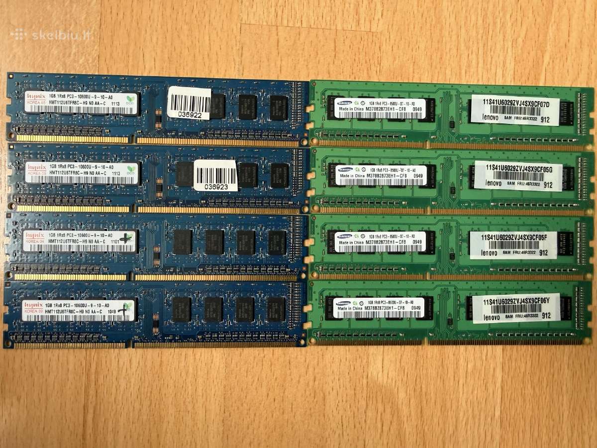 Samsung 1gb 18x8 Pc3-8500-07-10 -Ao M378b287
