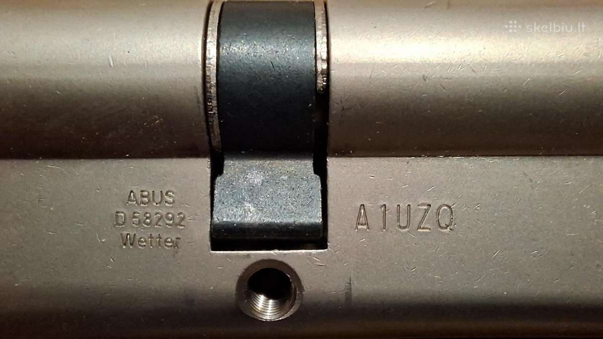 Abus spynos cilindras 28+40 su 5 raktais - nuotraukos Nr. 2