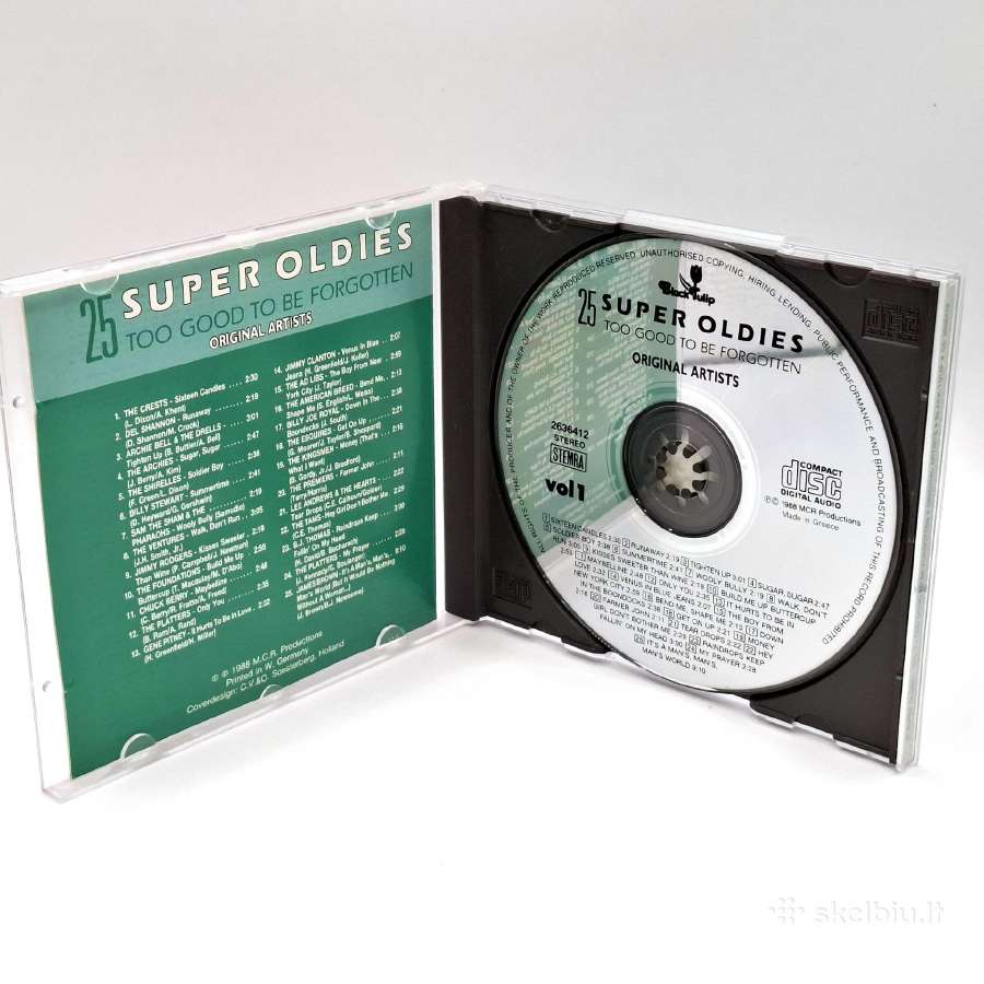 25 Super Oldies Vol. 1 (CD, rinkinys) - nuotraukos Nr. 3