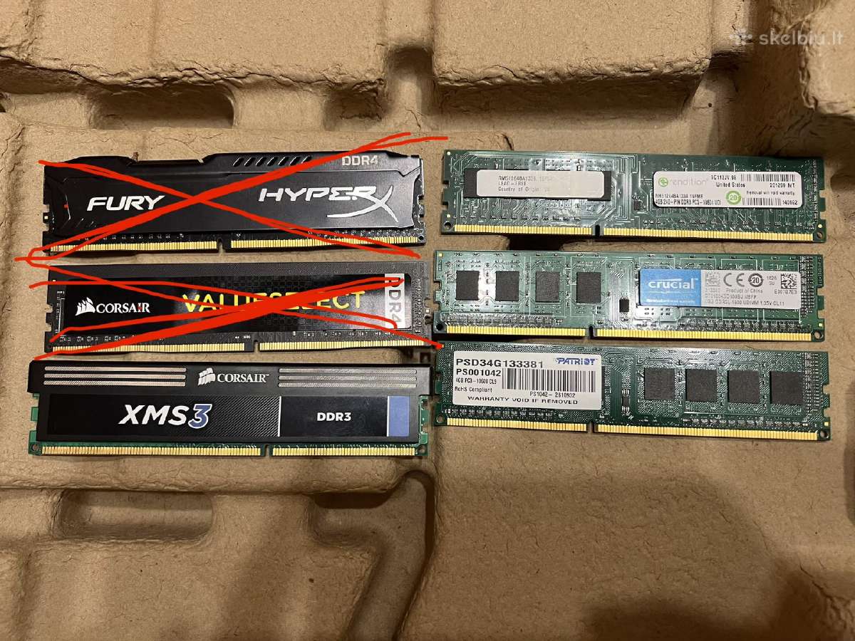 Ddr4, Ddr3 ramai