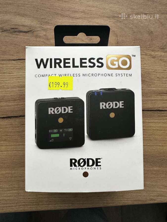 Rode Wireless Go mikrofonas