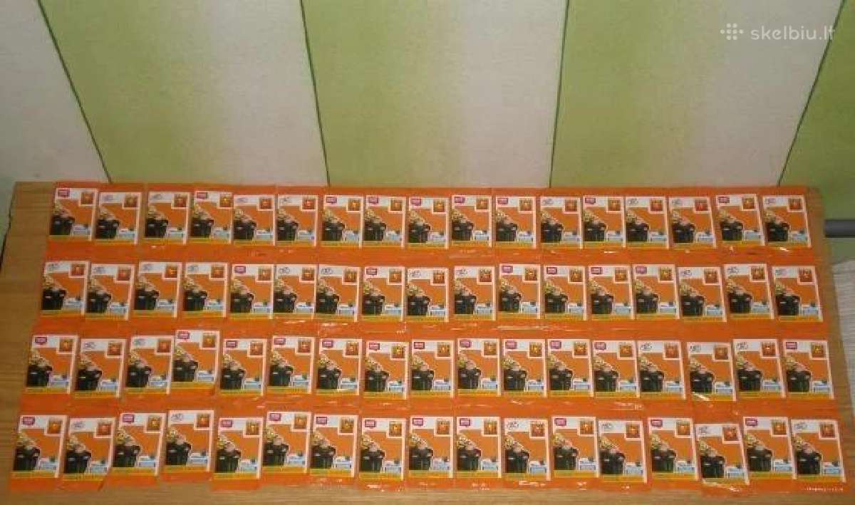 3D kolekcines plastikines pakaliku korteles