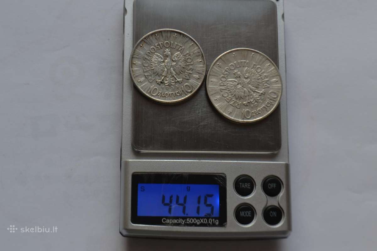 10 Zlotu 1935 ,1937 m.pilsuckis