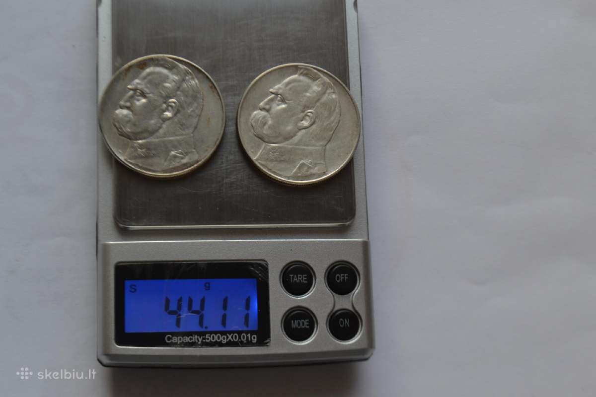 10 Zlotu 1935 ,1937 m.pilsuckis - nuotraukos Nr. 2