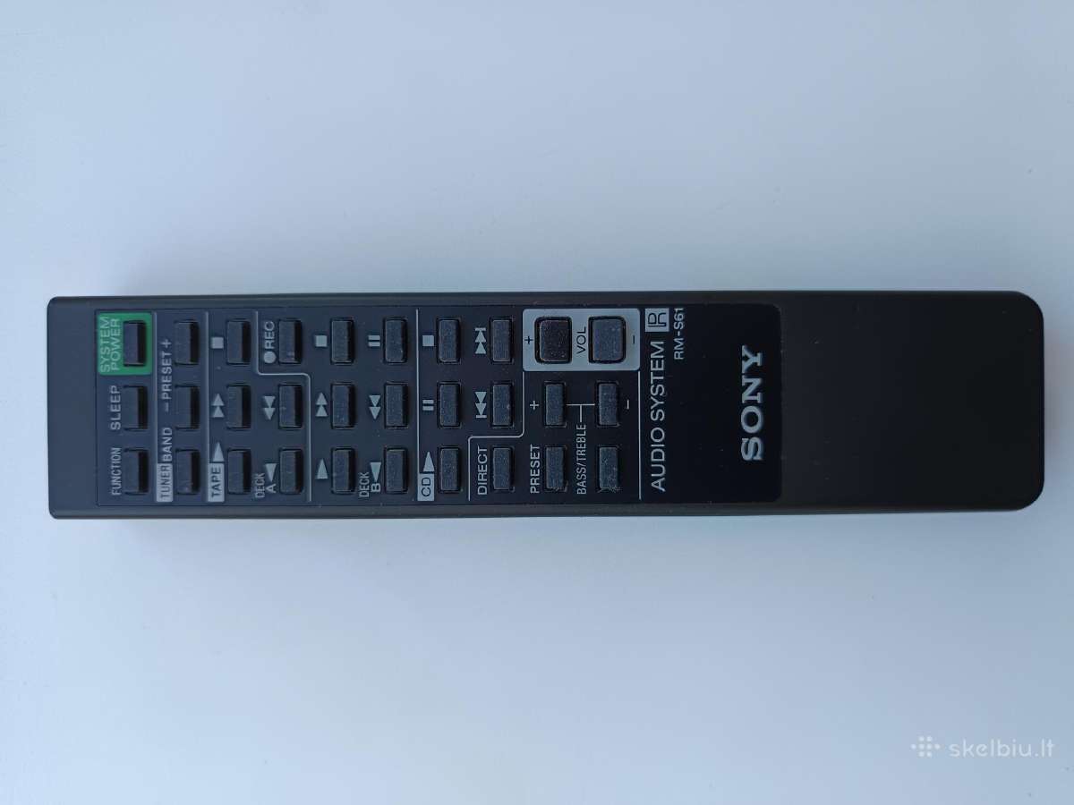 Pultelis Sony garso stiprintuvams