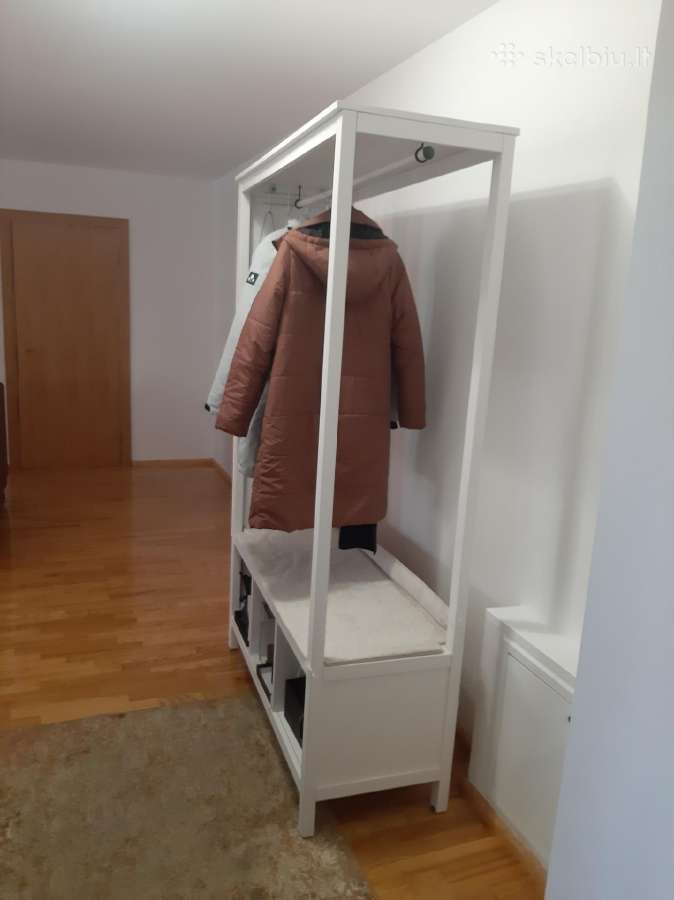 Rūbų kabykla su veidrodžiu - nuotraukos Nr. 2
