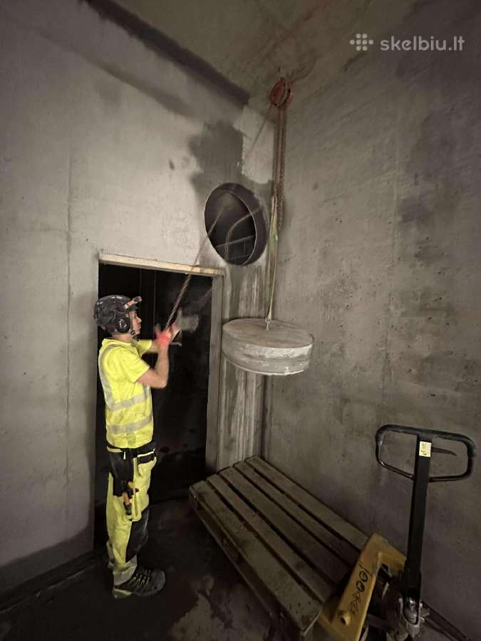 Kiaurymių - Skylių gręžimas - Betono pjovimas - nuotraukos Nr. 26