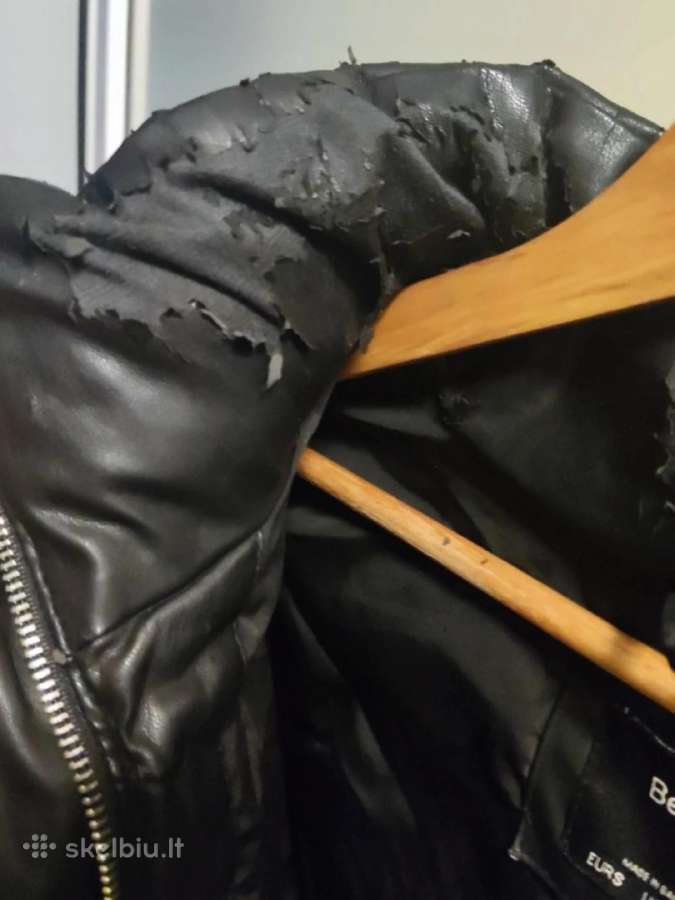 Striukė iš dirbtinės odos Bershka - nuotraukos Nr. 4