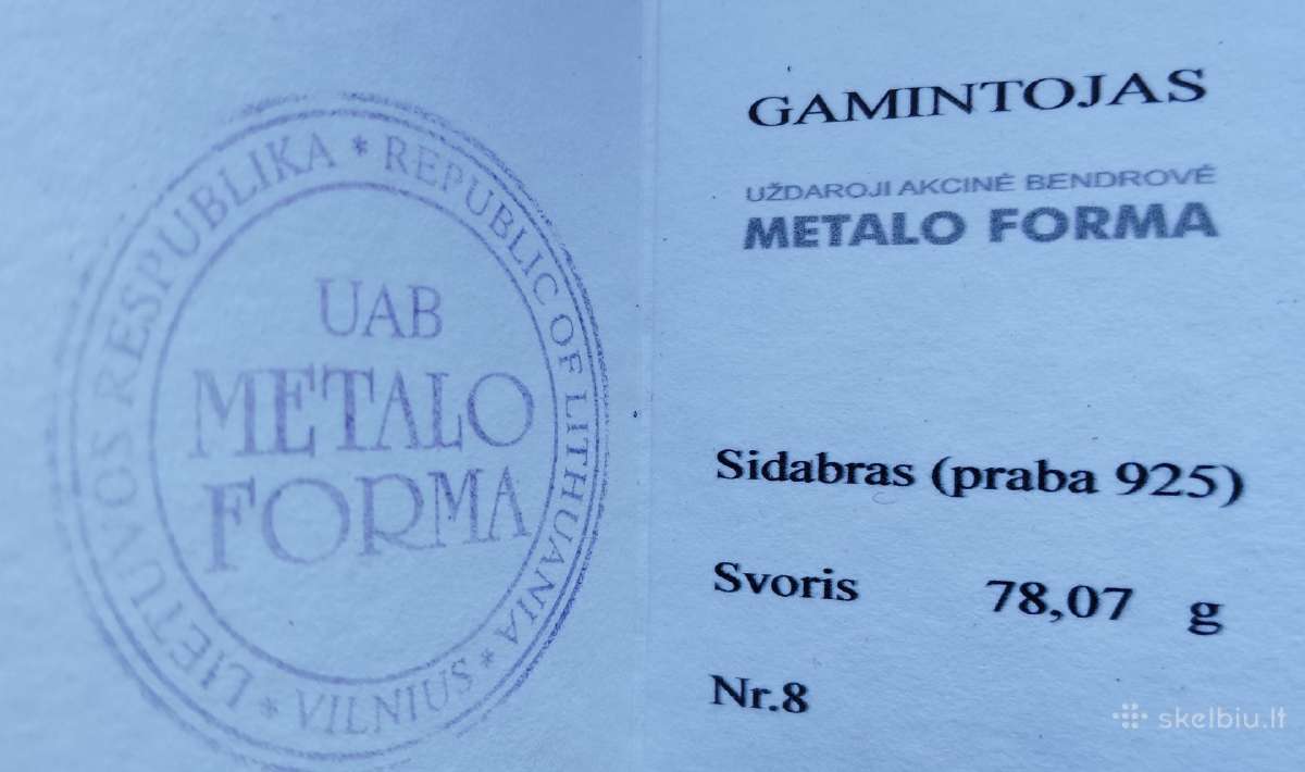 Sidabrinis medalis Šv. Jonas Nepomukas - nuotraukos Nr. 5