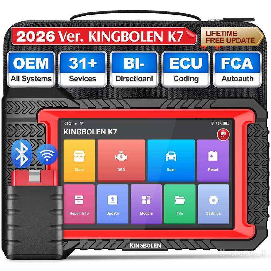 Kingbolen K7 profesionali diagnostika
