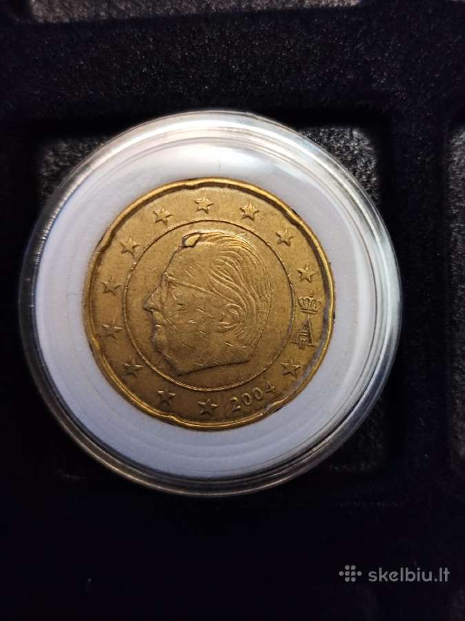 20 centu. Belgija 2004 su klaida.