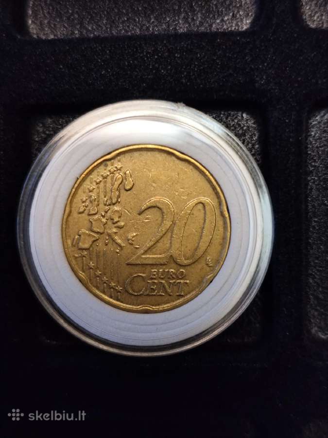 20 centu. Belgija 2004 su klaida. - nuotraukos Nr. 2
