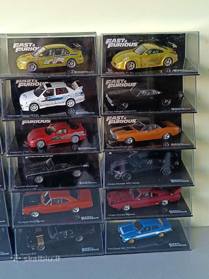 Fast and Furios modeliai 1/43 mastelio - nuotraukos Nr. 4