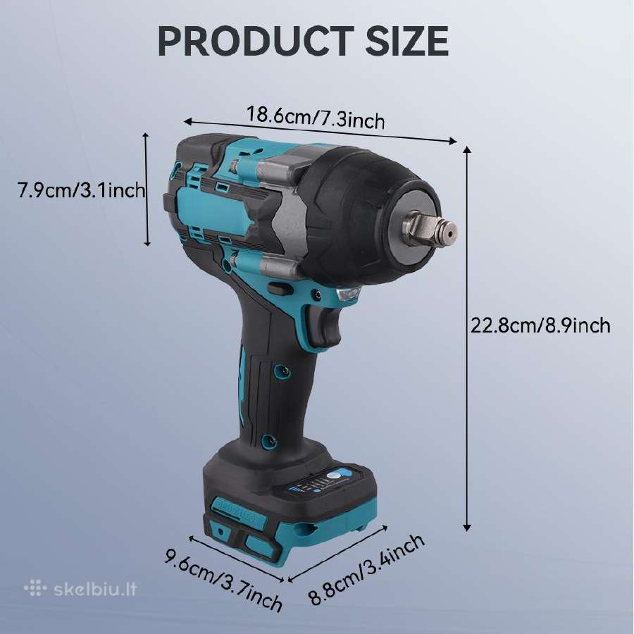 Galingas atitinka Makita Dtw700 - nuotraukos Nr. 4