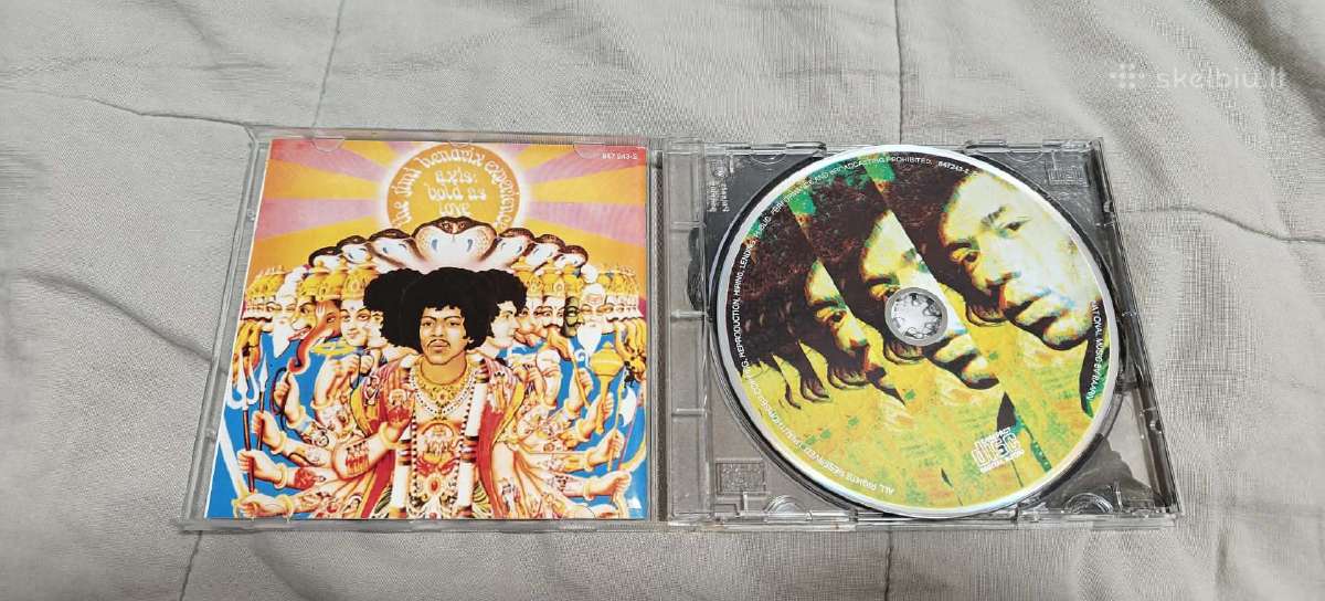 CD The Jimi Hendrix Experience – Axis: Bold As Lo - nuotraukos Nr. 2