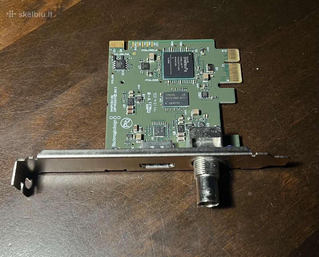 Decklink Mini Monitor HD vaizdo plokštė
