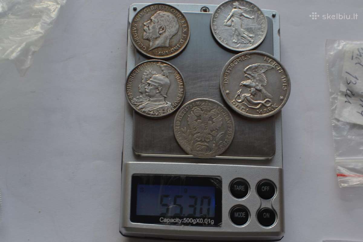 Markes,20kreuzer,pranc.2 franc,florinas - nuotraukos Nr. 2