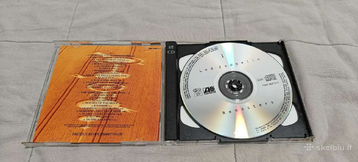 CD LED Zeppelin – Remasters - nuotraukos Nr. 3