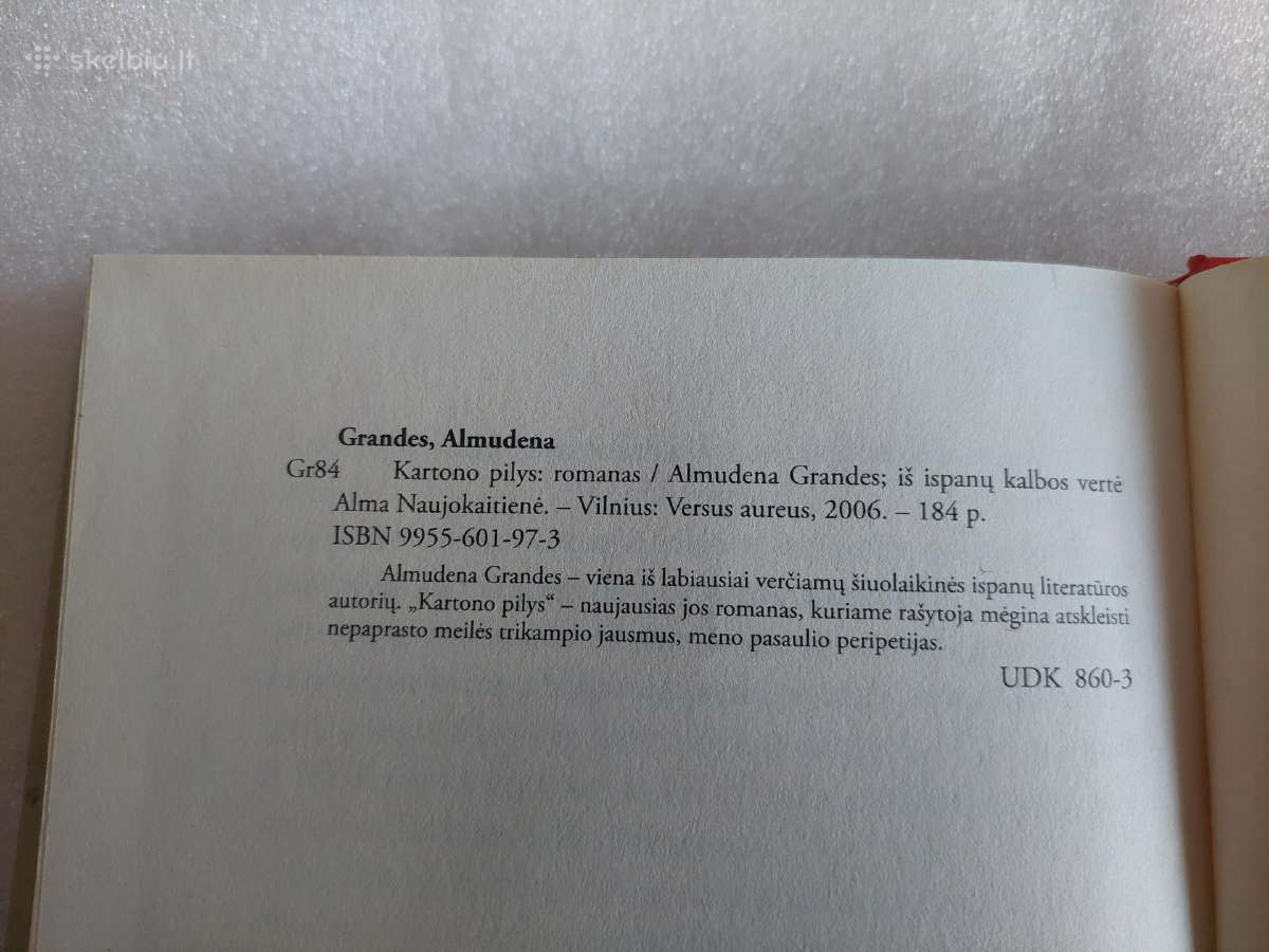Kartono pilys - nuotraukos Nr. 3