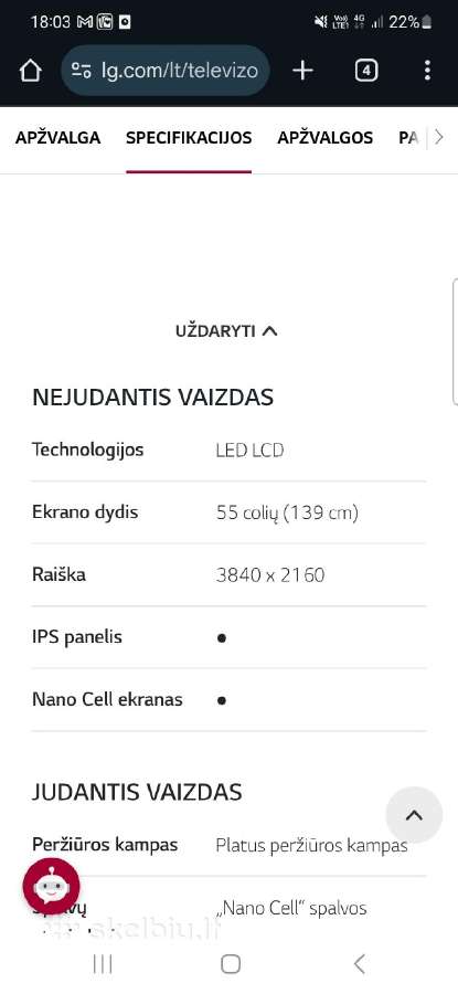 LG televizorius skubiai - nuotraukos Nr. 4