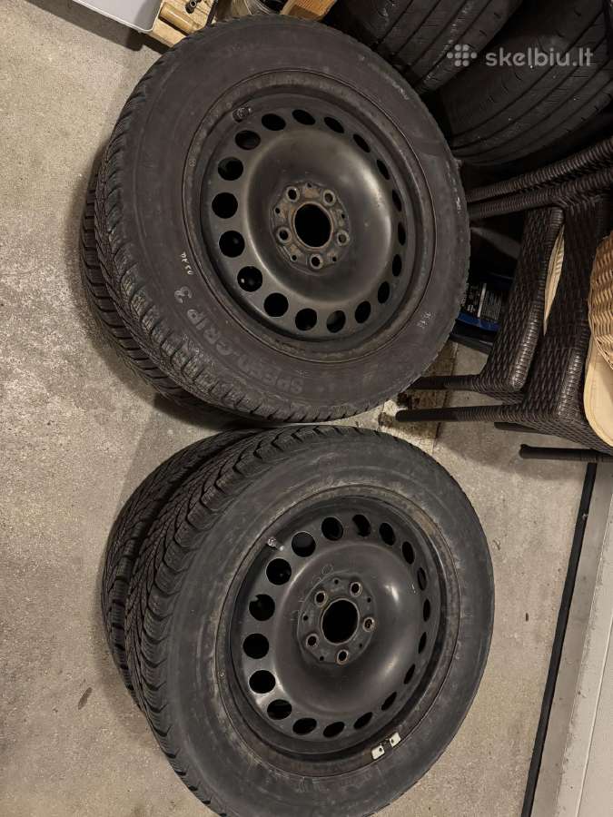 Žieminiai 4vnt ratai Mercedes 205/55r16 - nuotraukos Nr. 2
