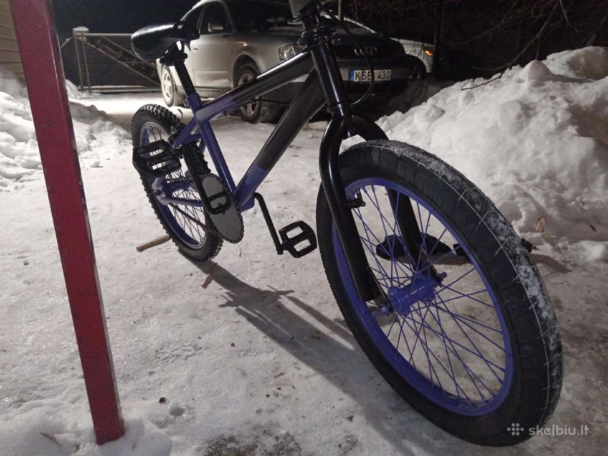 BMX dviratis kaina derinama