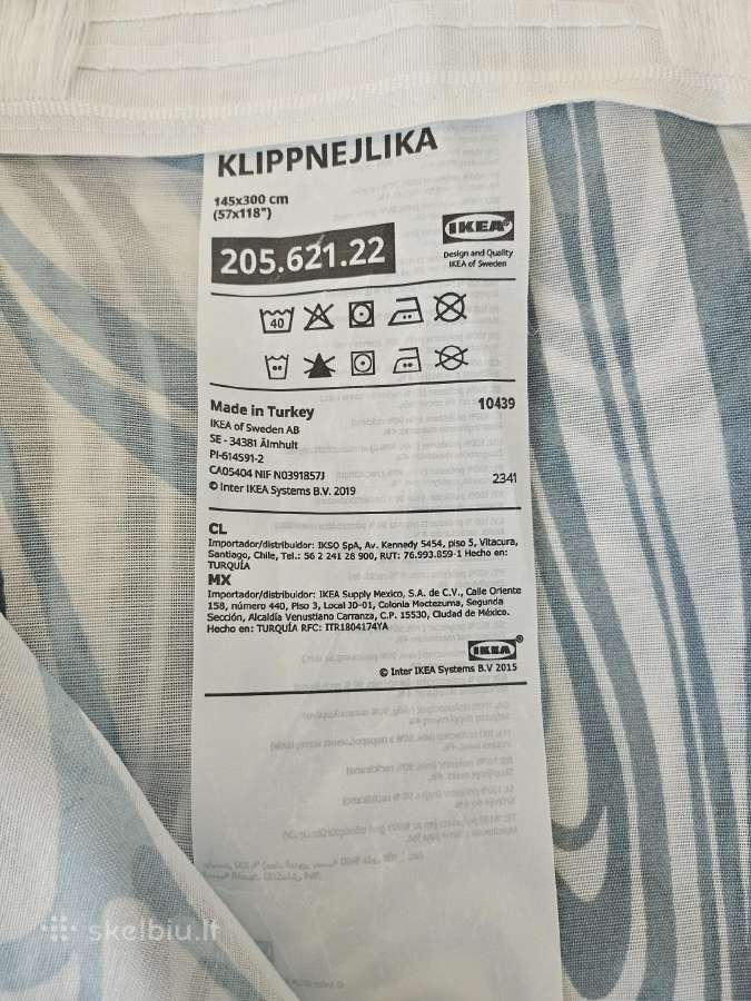 Idealios būklės Ikea užuolaidos - nuotraukos Nr. 7