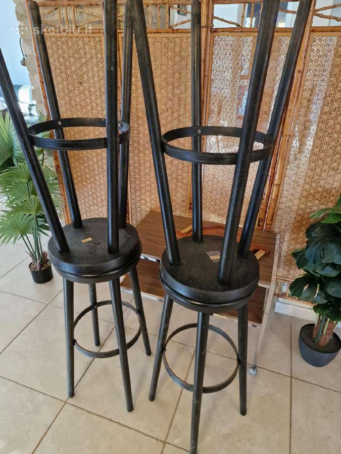 Vintažinės mid century baro kėdės - nuotraukos Nr. 18