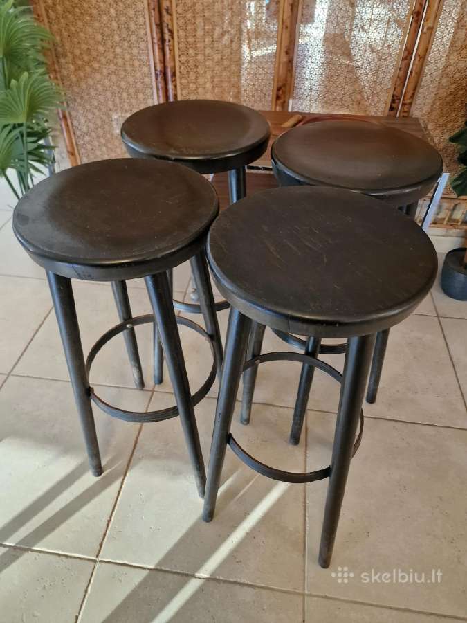 Vintažinės mid century baro kėdės - nuotraukos Nr. 19